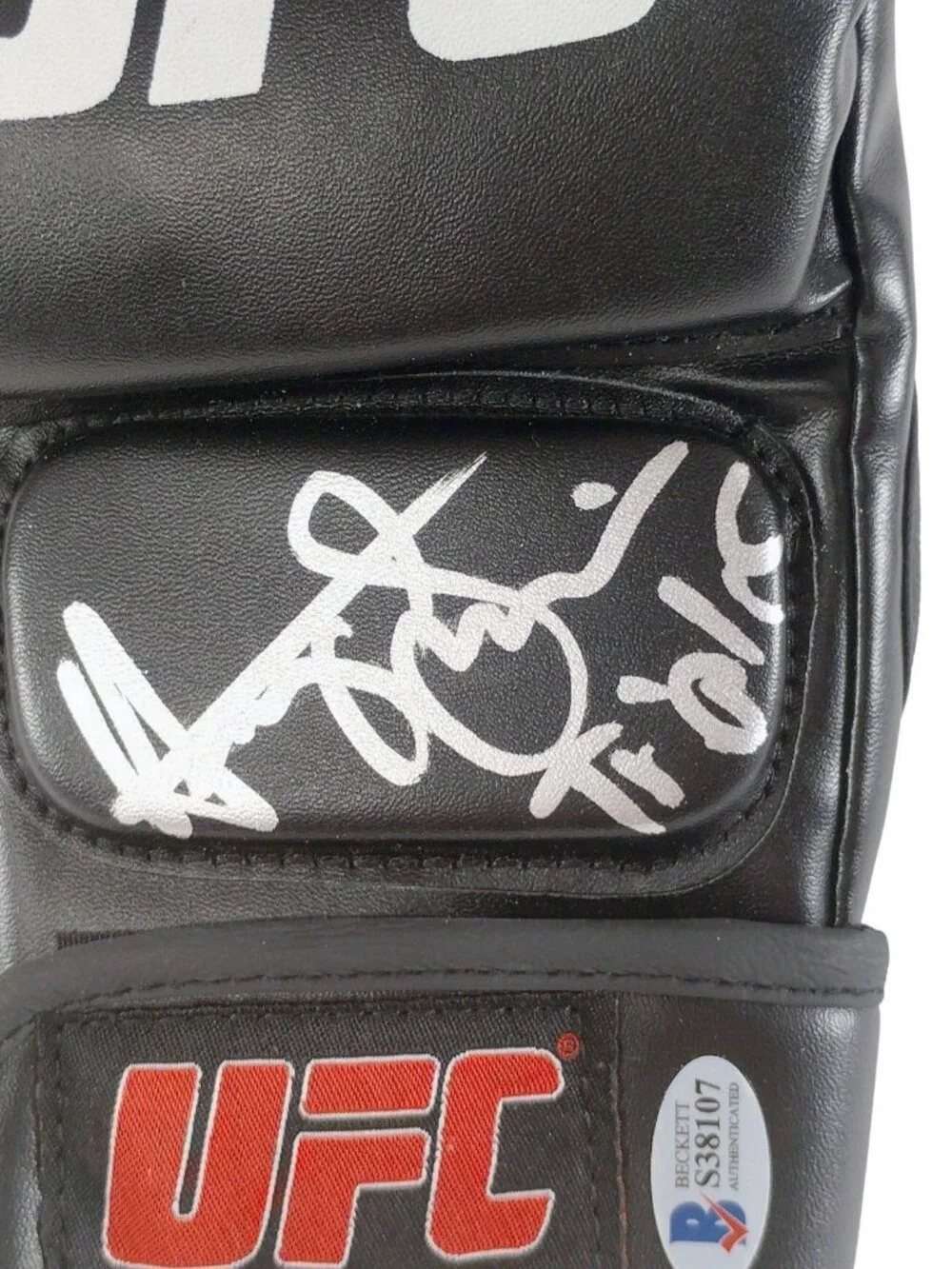 Henry Cejudo Signed UFC Glove Triple C Exact Proof Beckett BAS COA Memorabilia